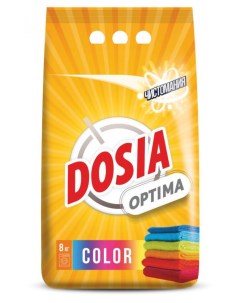 Стиральный порошок Optima Color для цветного белья 8 кг Dosia
