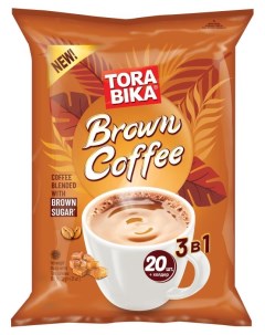 Кофейный напиток 3в1 Brown Coffee 20 шт x 25 г Torabika