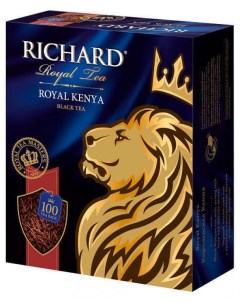 Чай черный Royal Kenya в пакетиках 100х2 г Richard