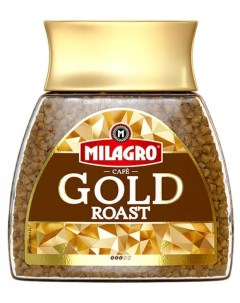 Кофе растворимый Gold Roast 95 г Milagro