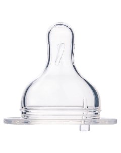 Соска EasyStart анатомическая силиконовая для бутылочек с широким горлом переменный поток Canpol babies