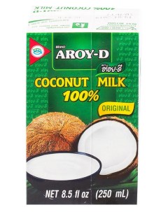 Кокосовое молоко 250 мл Aroy-d