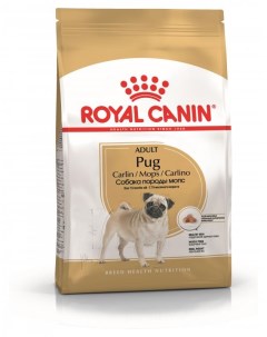 Сухой корм для собак породы мопс Pug Adult 1 5 кг Royal canin