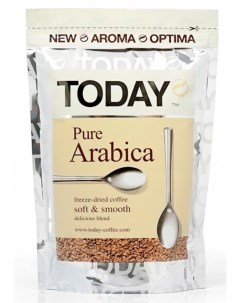 Кофе растворимый Pure Arabica сублимированный 75 г Today