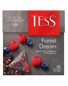 Чай черный Forest Dream в пирамидках 20 шт Tess