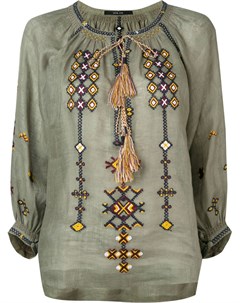 Vita kin блузка с рукавами реглан и вышивкой Vita kin