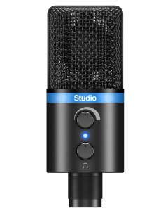 Цифровые микрофоны для портативных устройств iRig Mic Studio Black Ik multimedia
