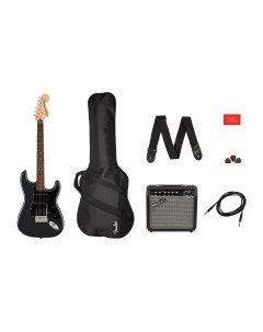 Электрогитары FENDER Affinity 2021 Stratocaster HSS Pack LRL Charcoal Frost Metallic Squier