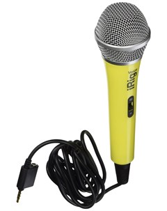 Вокальные динамические микрофоны iRig Voice Yellow Ik multimedia