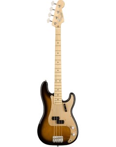 Бас гитары American Original 50s Presicion Bass MN 2 Color Sunburst Fender