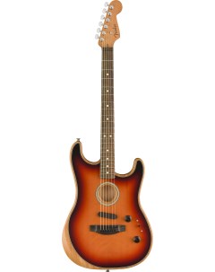 Акустические гитары Acoustasonic Stratocaster 3 Tone Sunburst Fender