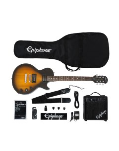 Электрогитары Les Paul Electric Guitar Player Pack Vintage Sunburst Epiphone