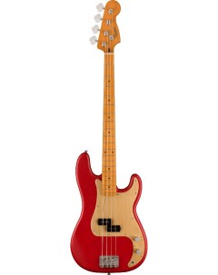 Бас гитары FENDER 40th Anniversary P Bass MN Aged Hardware Satin Dakota Red Squier