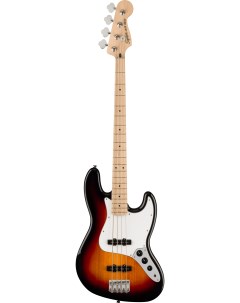 Бас гитары FENDER Affinity 2021 Jazz Bass MN 3 Color Sunburst Squier