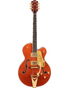 Электрогитары GRETSCH G6120TG Players Edition NASHVILLE Hollow Body Orange Stain Gretsch guitars