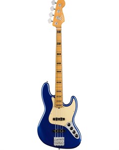 Бас гитары American Ultra Jazz Bass MN Cobra Blue Fender