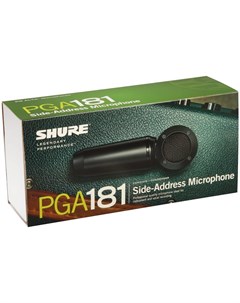 Инструментальные микрофоны SHURE PGA181 XLR Shure wired