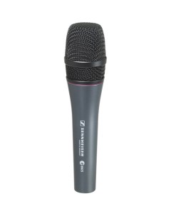 Вокальные конденсаторные микрофоны E 865 микрофон вокальный конденсаторный суперкардиоидный 20 20000 Sennheiser