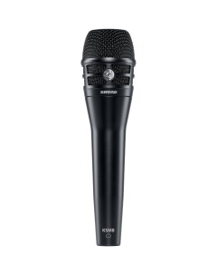 Вокальные динамические микрофоны KSM8 B Dualdyne Cardioid Dynamic Handheld Vocal Microphone Black Shure wired