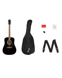Акустические гитары FA 115 Dread Pack Black Fender