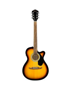 Акустические гитары FA 135CE Concert Sunburst Fender