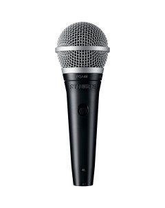 Вокальные динамические микрофоны SHURE PGA48 XLR E Вокалный динамический микрофон с кабелем XLR XLR Shure wired