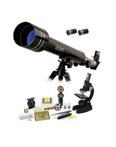 Набор Eastcolight телескоп 50 500 и микроскоп 100 1000x в подарочном кейсе 84 аксессуара в комплекте Eastcolight ltd