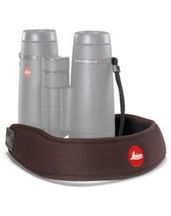 Ремень для биноклей неопреновый коричневый Leica