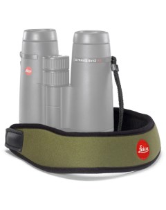 Ремень для биноклей неопреновый оливковый Leica