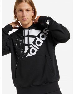 Худи мужская Essentials Logo Черный Adidas