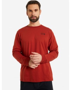 Лонгслив мужской Back Logo Красный Mountain hardwear