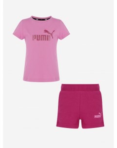 Костюм для девочек Logo Розовый Puma