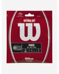 Струна для большого тенниса Nat Gut 16 Красный Wilson