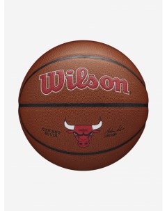 Мяч баскетбольный NBA Team Alliance Chi Bulls Коричневый Wilson