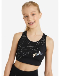 Спортивный топ бра для девочек Черный Fila