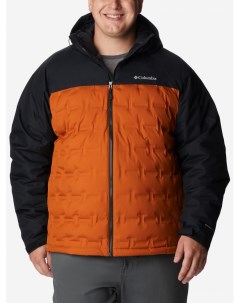 Пуховик мужской Grand Trek II Down Hooded Jacket Plus Size Оранжевый Columbia