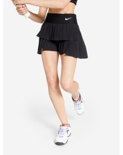 Юбка шорты женская Court Advantage Черный Nike