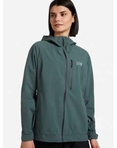Куртка мембранная женская Stretch Ozonic Jacket Зеленый Mountain hardwear