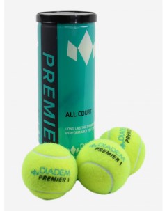 Мяч для большого тенниса Premier Зеленый Diadem