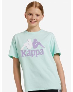 Футболка для девочек Голубой Kappa