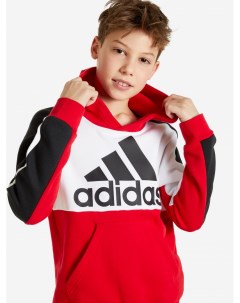 Худи для мальчиков Colorblock Красный Adidas
