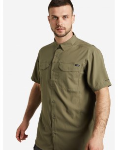 Рубашка с коротким рукавом мужская Silver Ridge Lite Short Sleeve Shirt Зеленый Columbia