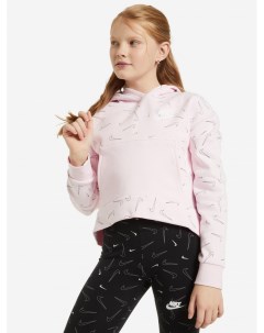Худи для девочек Sportswear Розовый Nike