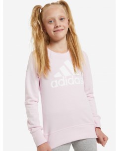 Свитшот для девочек Essentials Big Logo Розовый Adidas