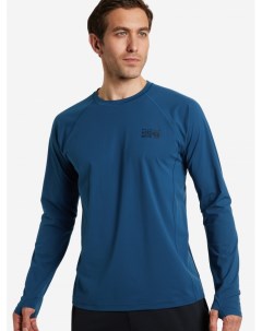 Лонгслив мужской Mountain Stretch Long Sleeve Синий Mountain hardwear