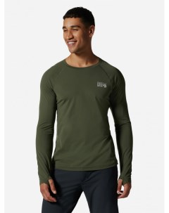 Лонгслив мужской Mountain Stretch Long Sleeve Зеленый Mountain hardwear