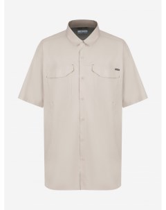 Рубашка мужская Silver Ridge Lite Short Sleeve Shirt Plus Size Бежевый Columbia