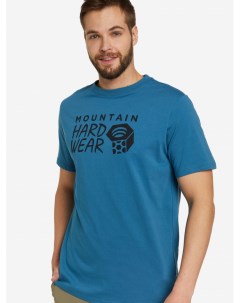 Футболка мужская Logo Short Sleeve Синий Mountain hardwear