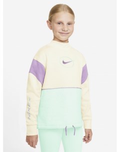 Свитшот для девочек Sportswear Бежевый Nike