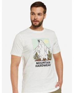 Футболка мужская Bear Trail Short Sleeve Белый Mountain hardwear